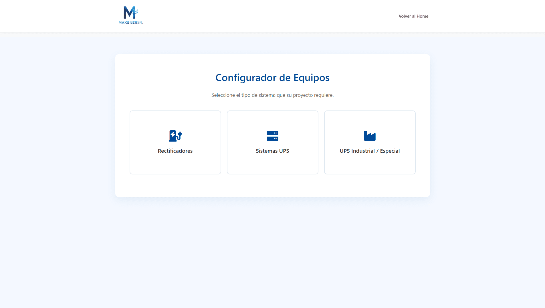Selector técnico de UPS